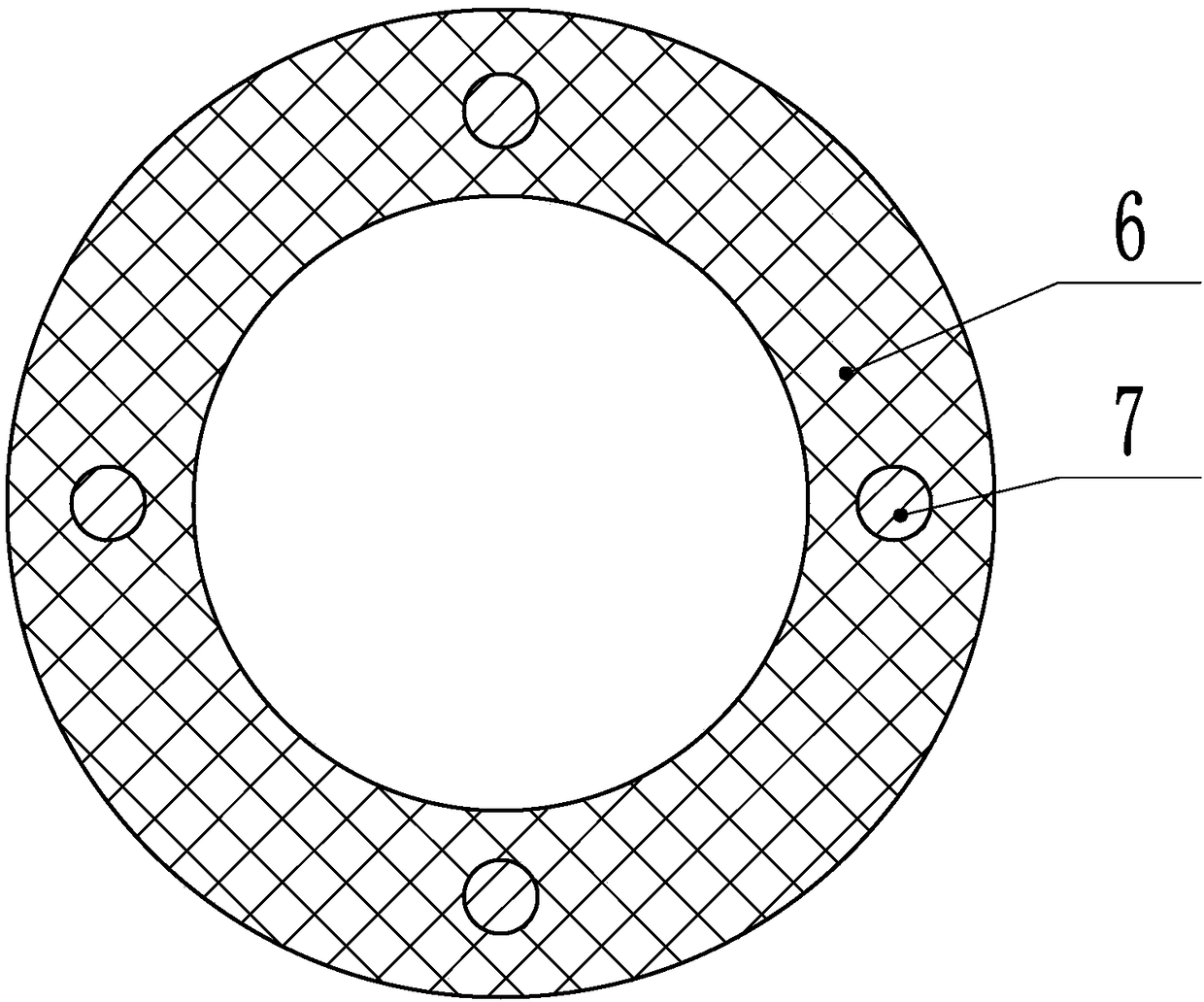 Cyst treating instrument