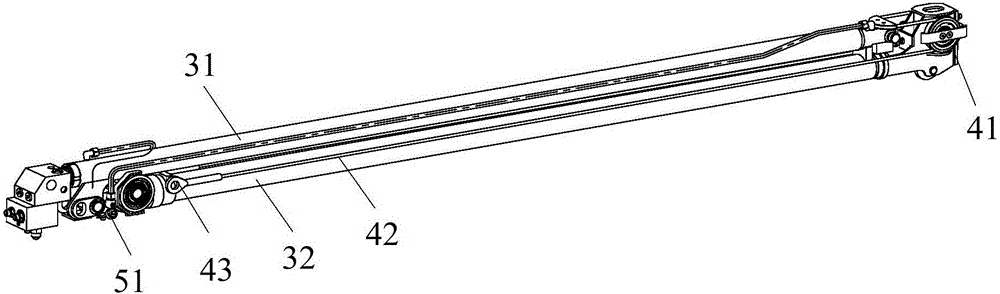 Telescopic arm barrel and crane boom