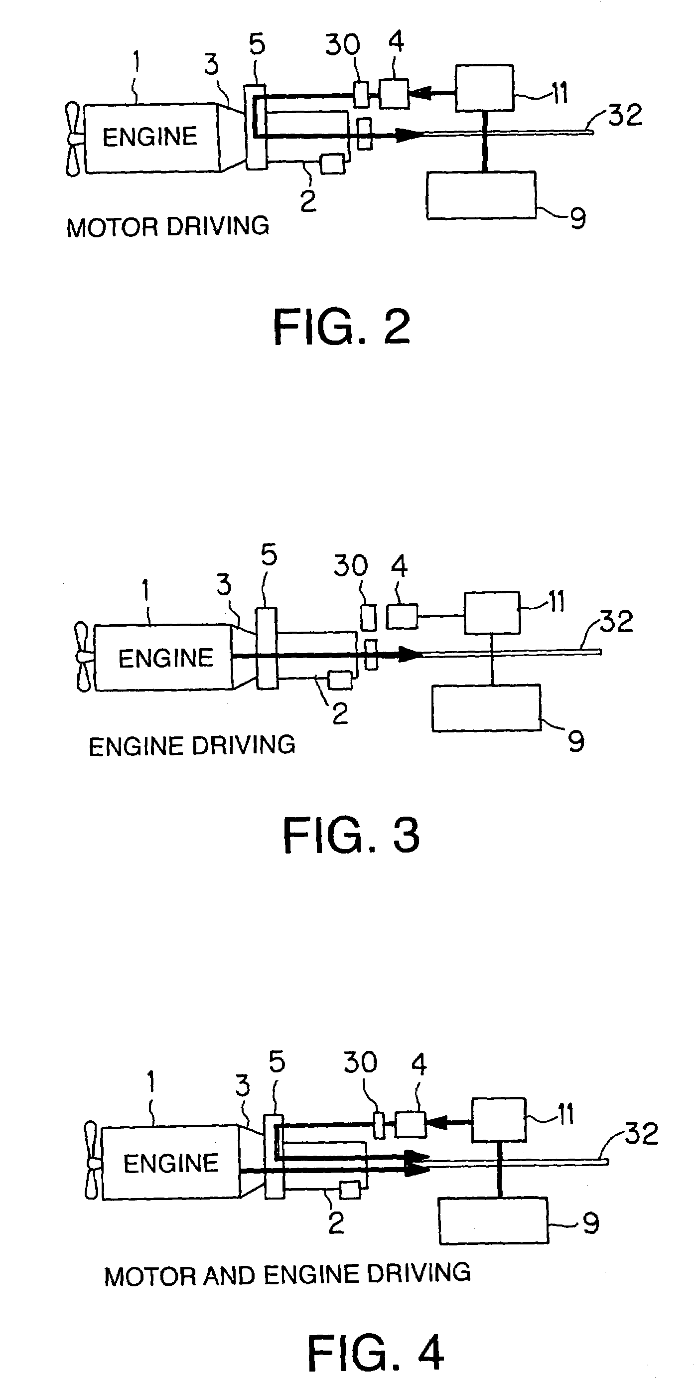 Hybrid drive system of vehicle