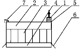 Box-type lower floating body multi-stand-column-type semi-submersible platform