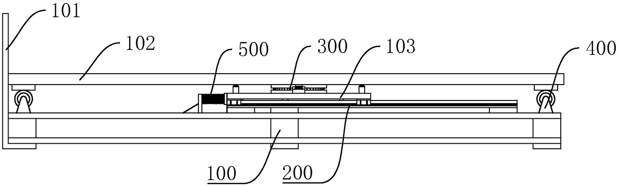 Bed frame facilitating replacement of bed sheet