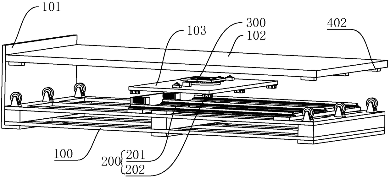 Bed frame facilitating replacement of bed sheet