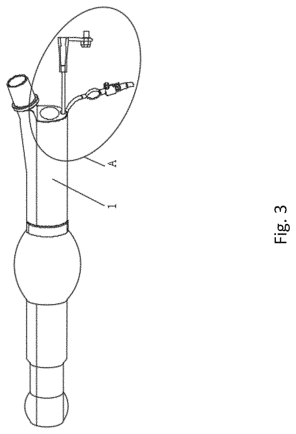 Laryngeal mask airway for gastroscopy