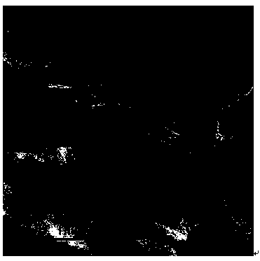 Preparation method of two-dimensional transverse polymer heterojunction visible-light response catalytic hydrogen production material and application thereof