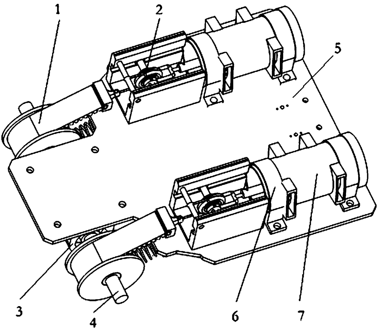 Movable pulley mechanism for shape memory alloy heat engine