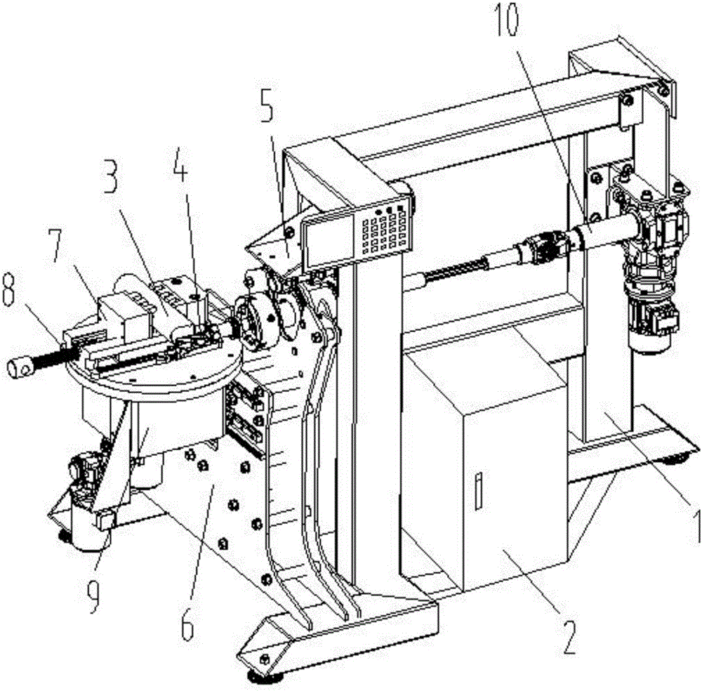 Multifunctional lathe with tool rotation function