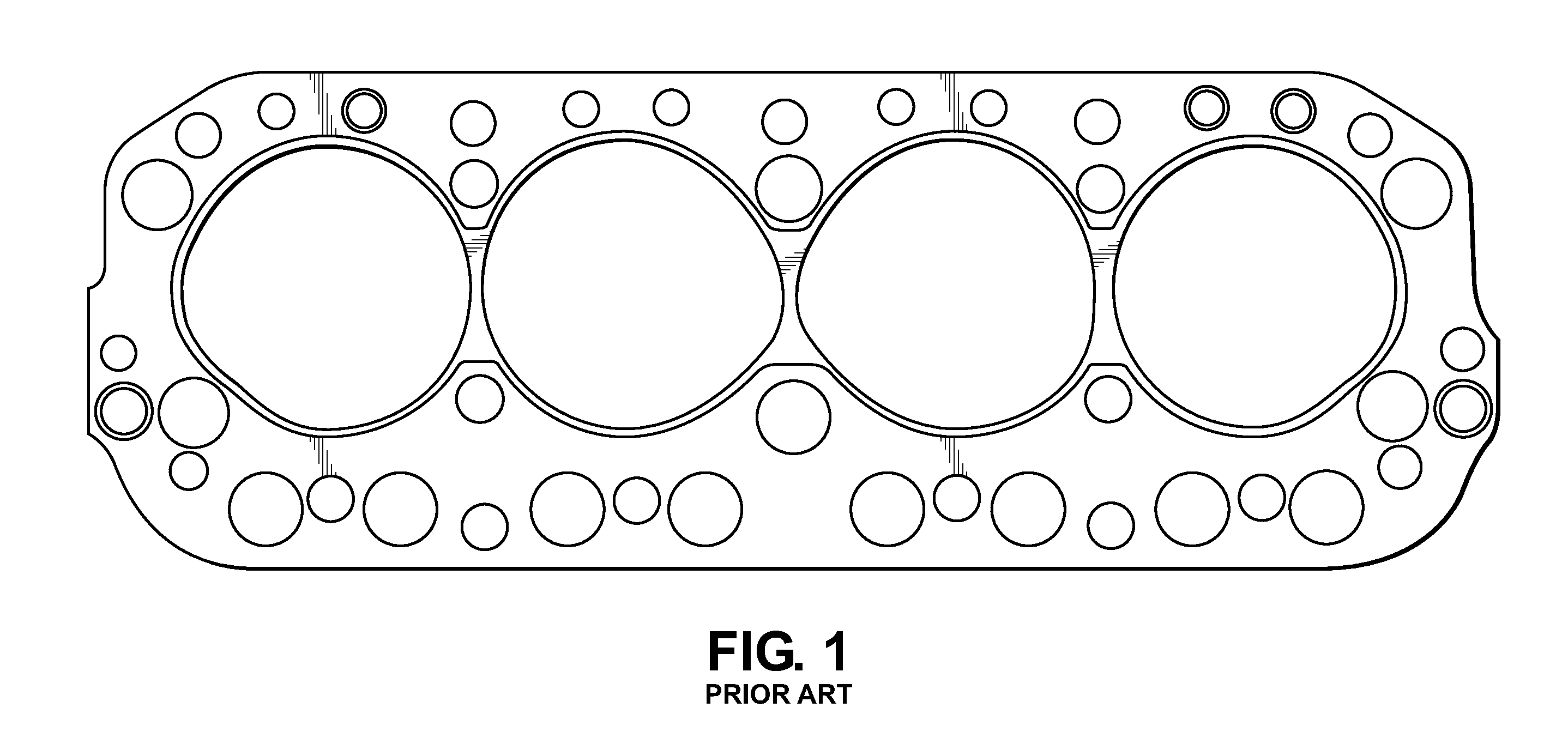 Multi-layered composite gasket