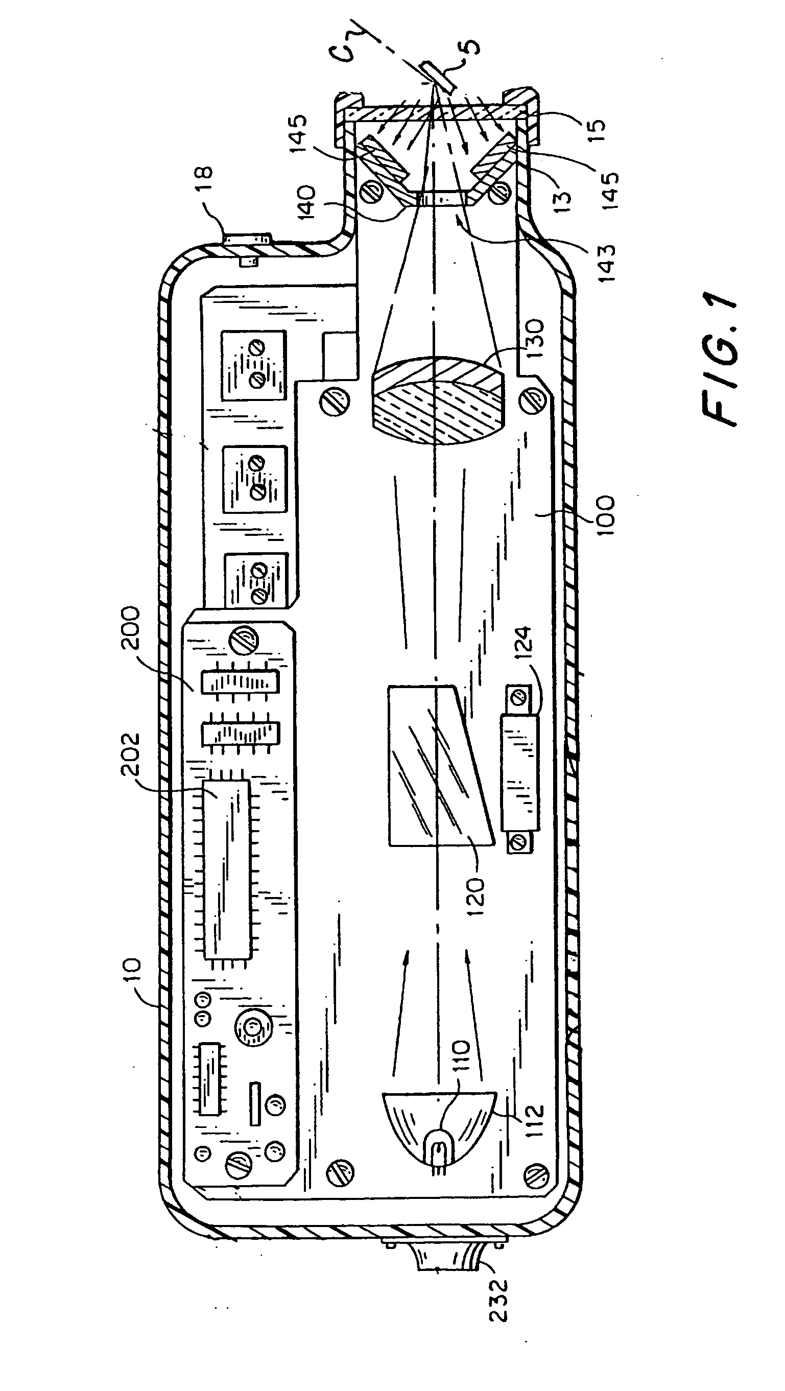 Substance detection and alarm using a spectrometer built into a steering wheel assembly