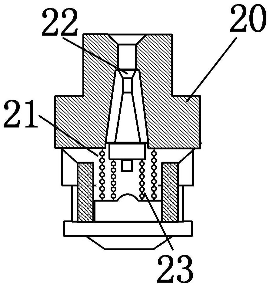 Low-speed diesel engine electronically controlled high-pressure oil pump