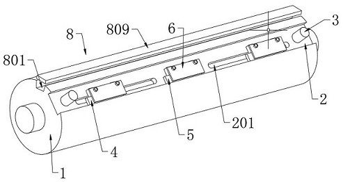 Intelligently-manufactured gas bag plate clamping mechanism of computer to plate