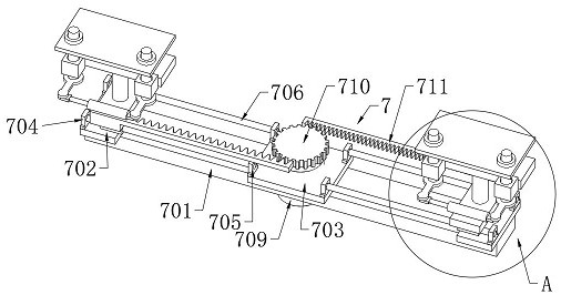 Intelligently-manufactured gas bag plate clamping mechanism of computer to plate