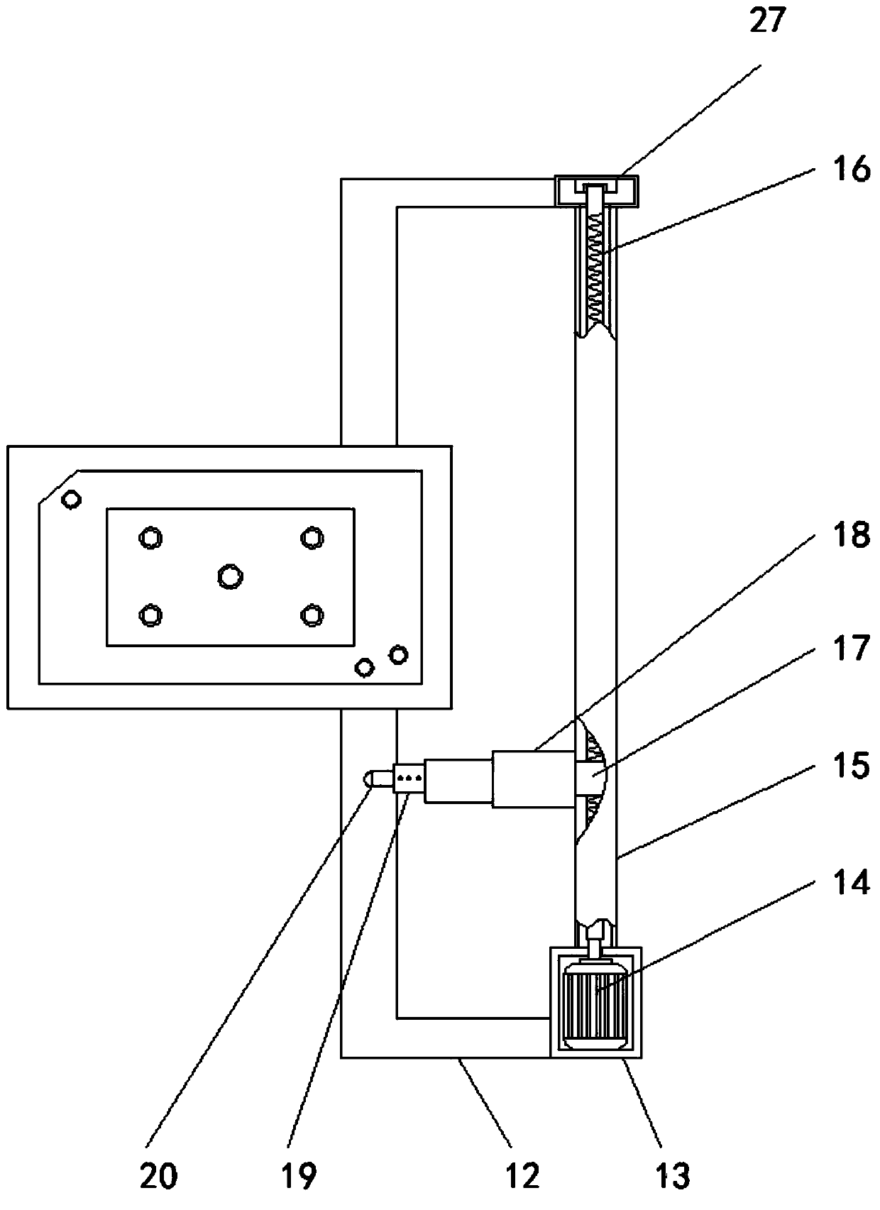 Jig for detecting mechanical automatic CNC precision machining product