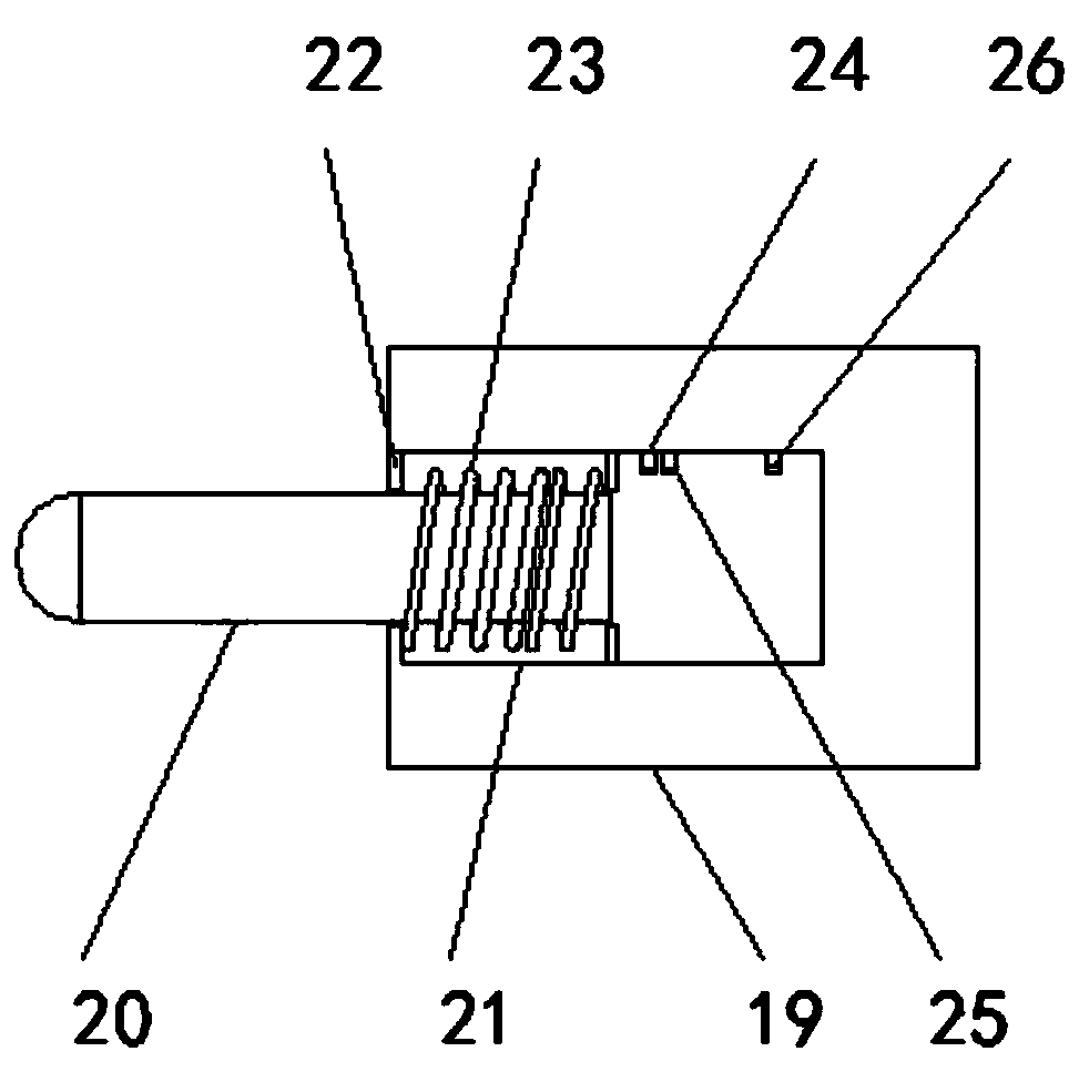 Jig for detecting mechanical automatic CNC precision machining product