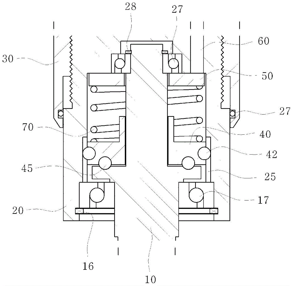 Screw tap safety special torque tool and metal plate preventing impact during occured torsion