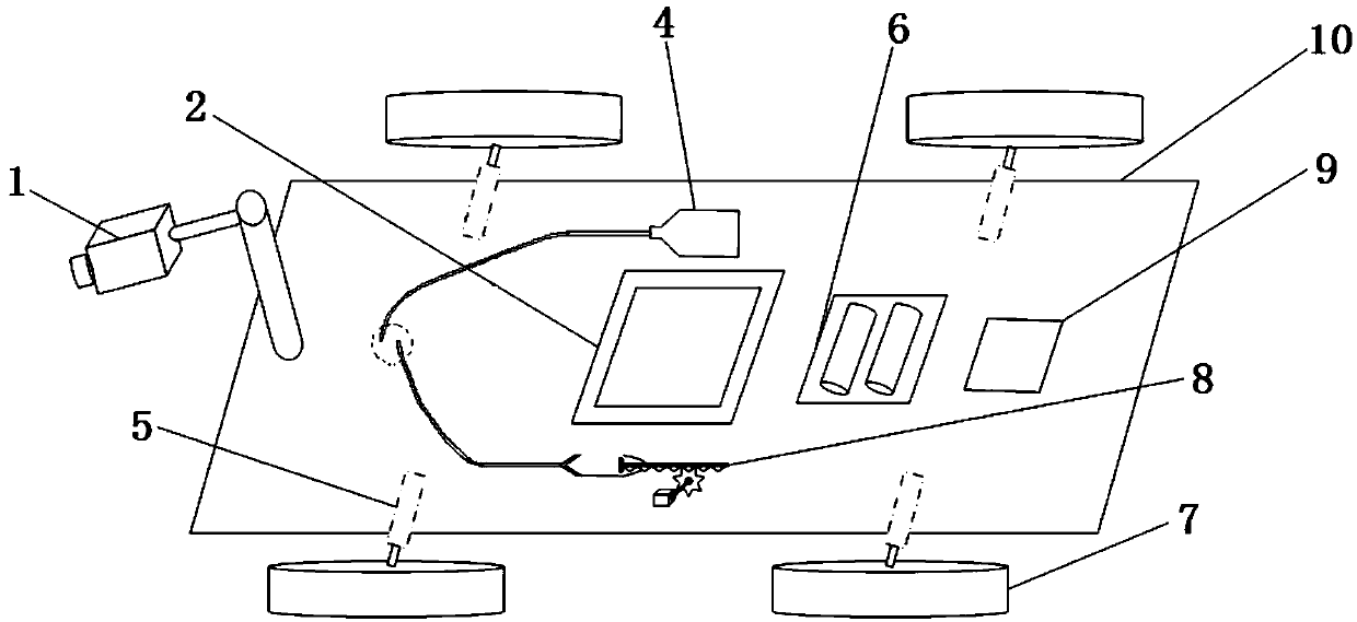 Automatic tracking seam filling robot