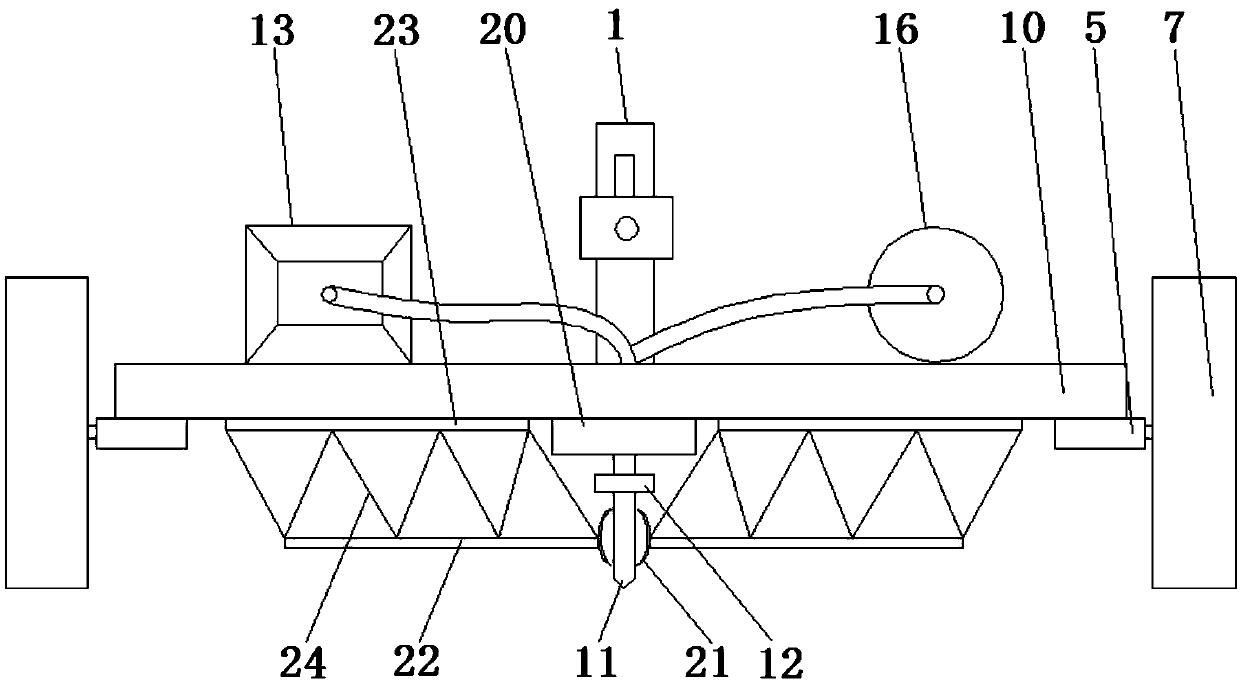 Automatic tracking seam filling robot