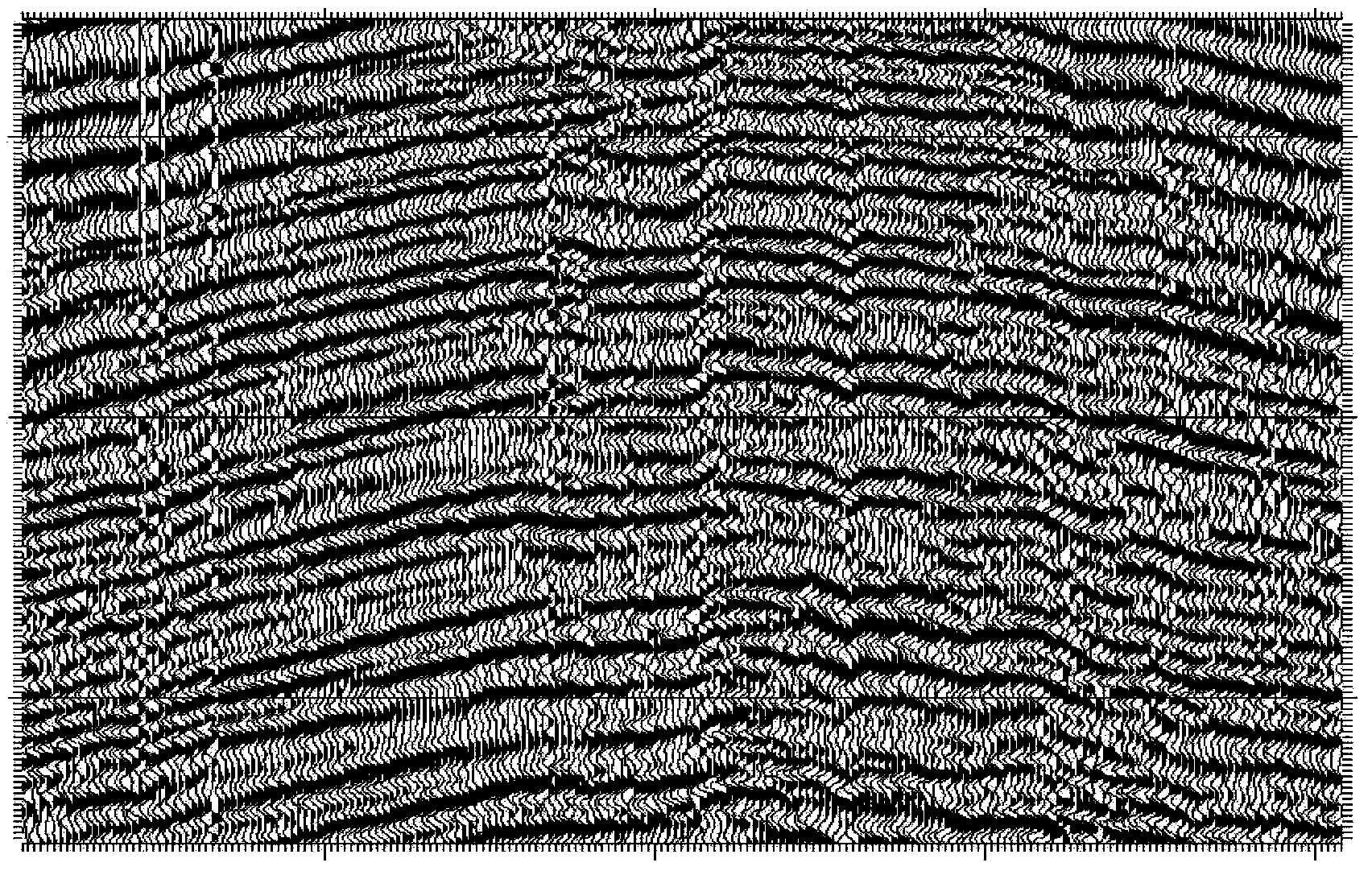 Method for determining large transverse wave static correction value of converted wave demodulator probe