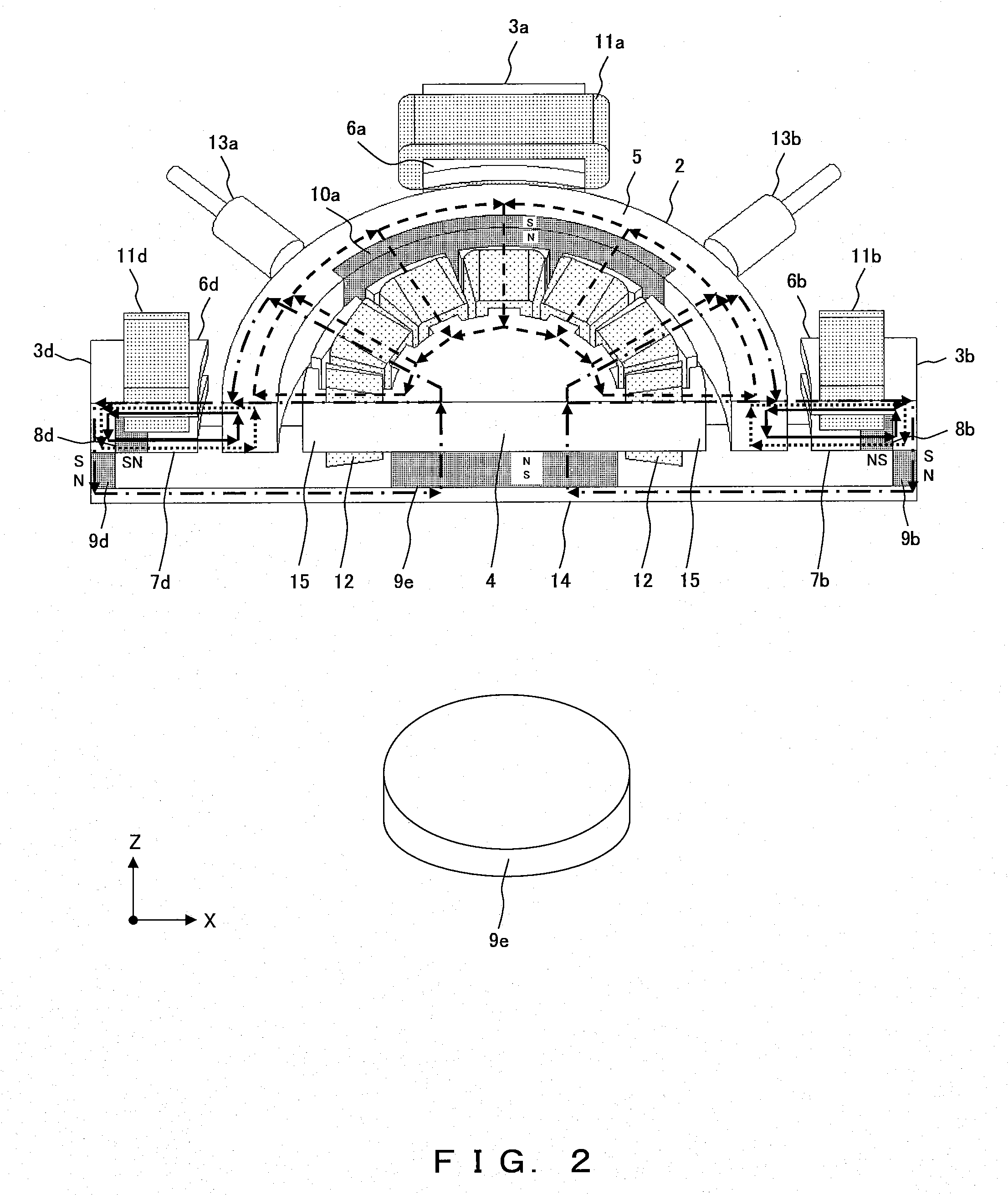 Maglev motor and pump