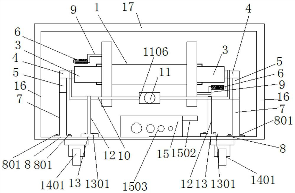 A cable pay-off and cutting device for electric power engineering