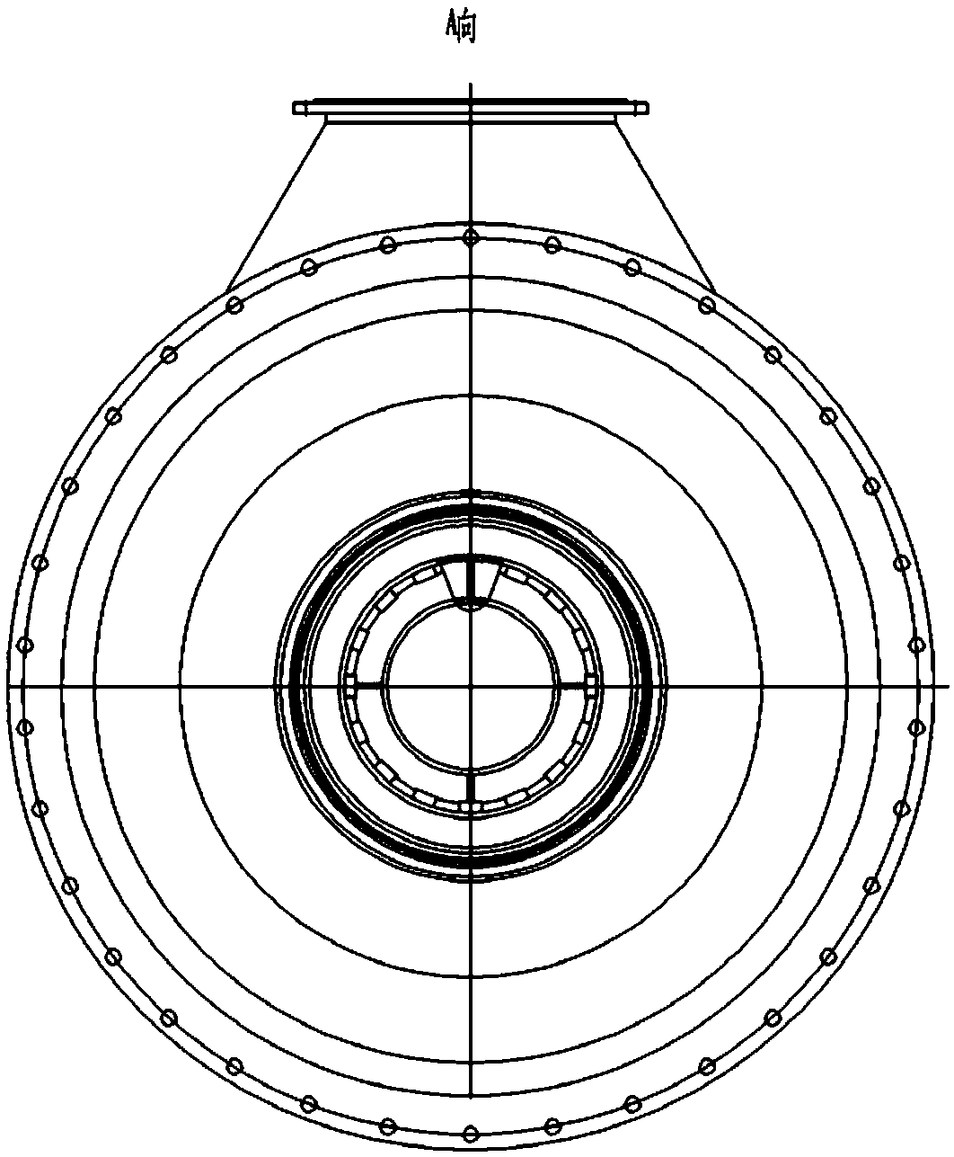 Low NOx combustor allowing cross-load regulation and used for biomass or pulverized coal