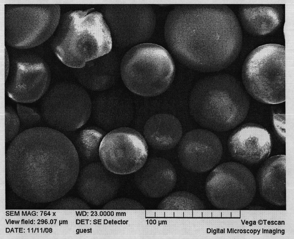 Polyoxometallate/resin hybrid material capable of realizing photocatalytic degradation of organic dyes