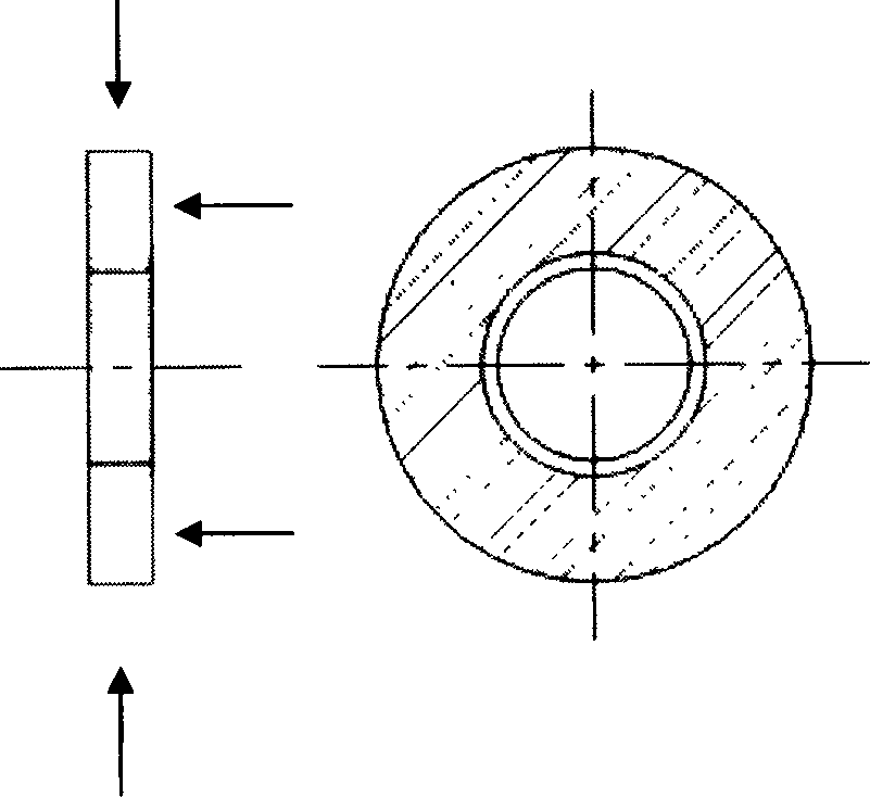 Corrosion-resistant and alkali-resistant treatment method for pipe piece connecting piece of metro