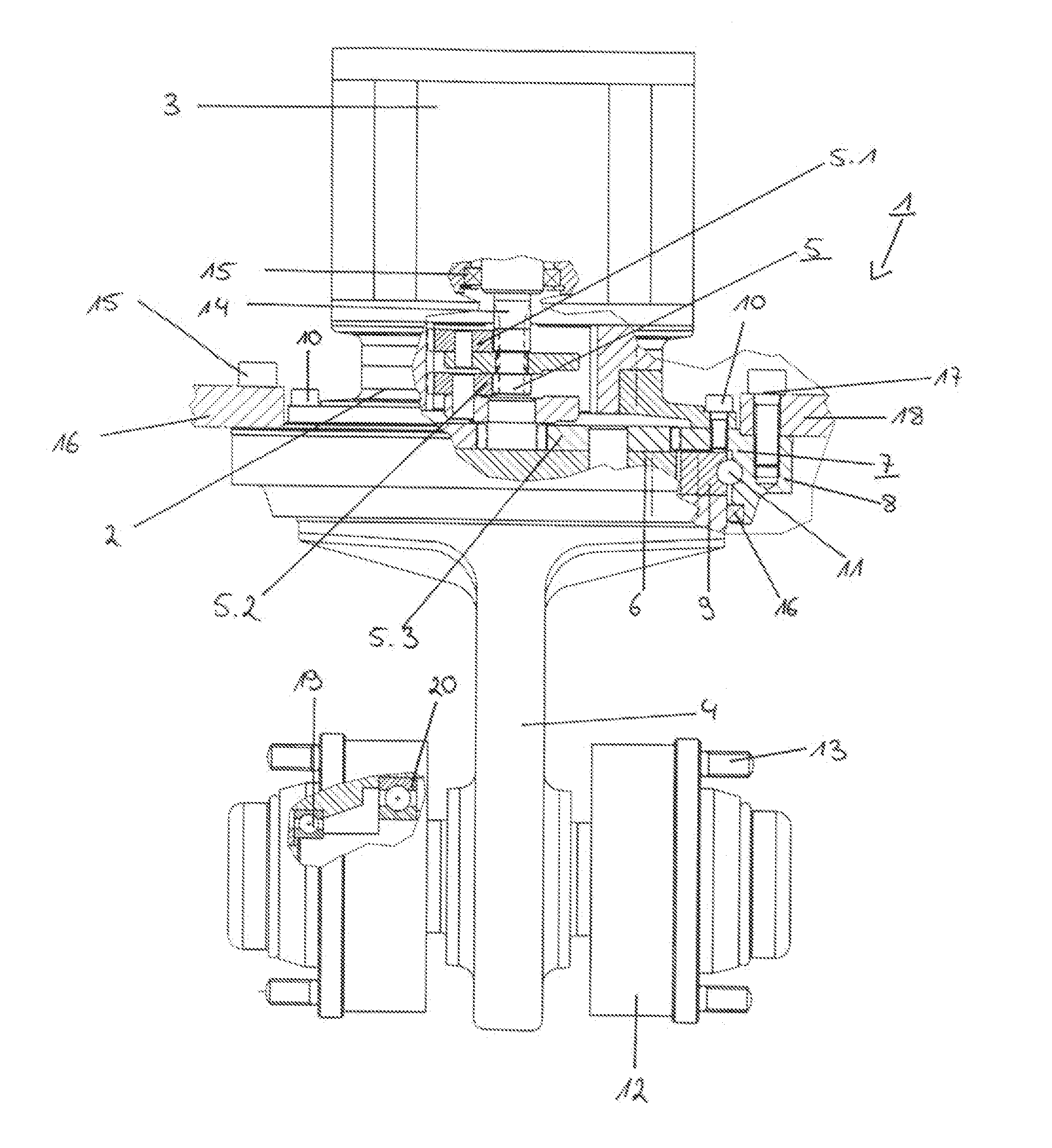 Electric Steering Apparatus for Floor Transport Vehicle