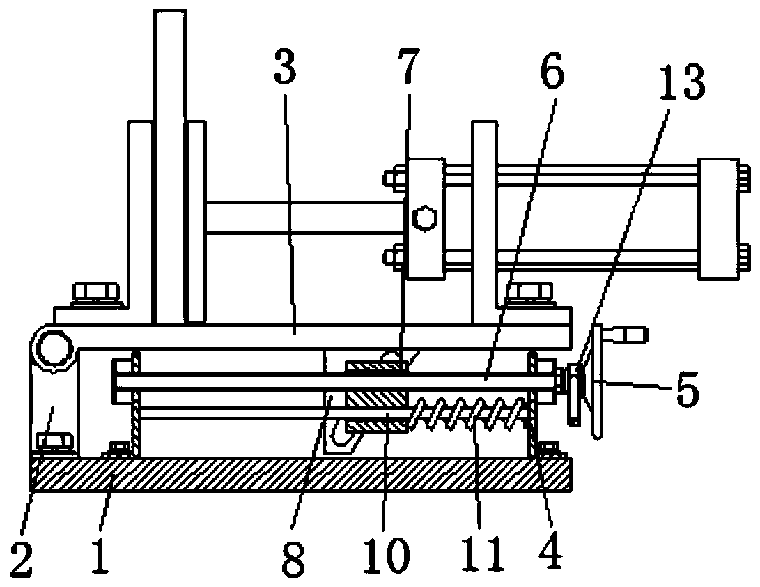 Novel vertical numerical control sawing machine feeding equipment