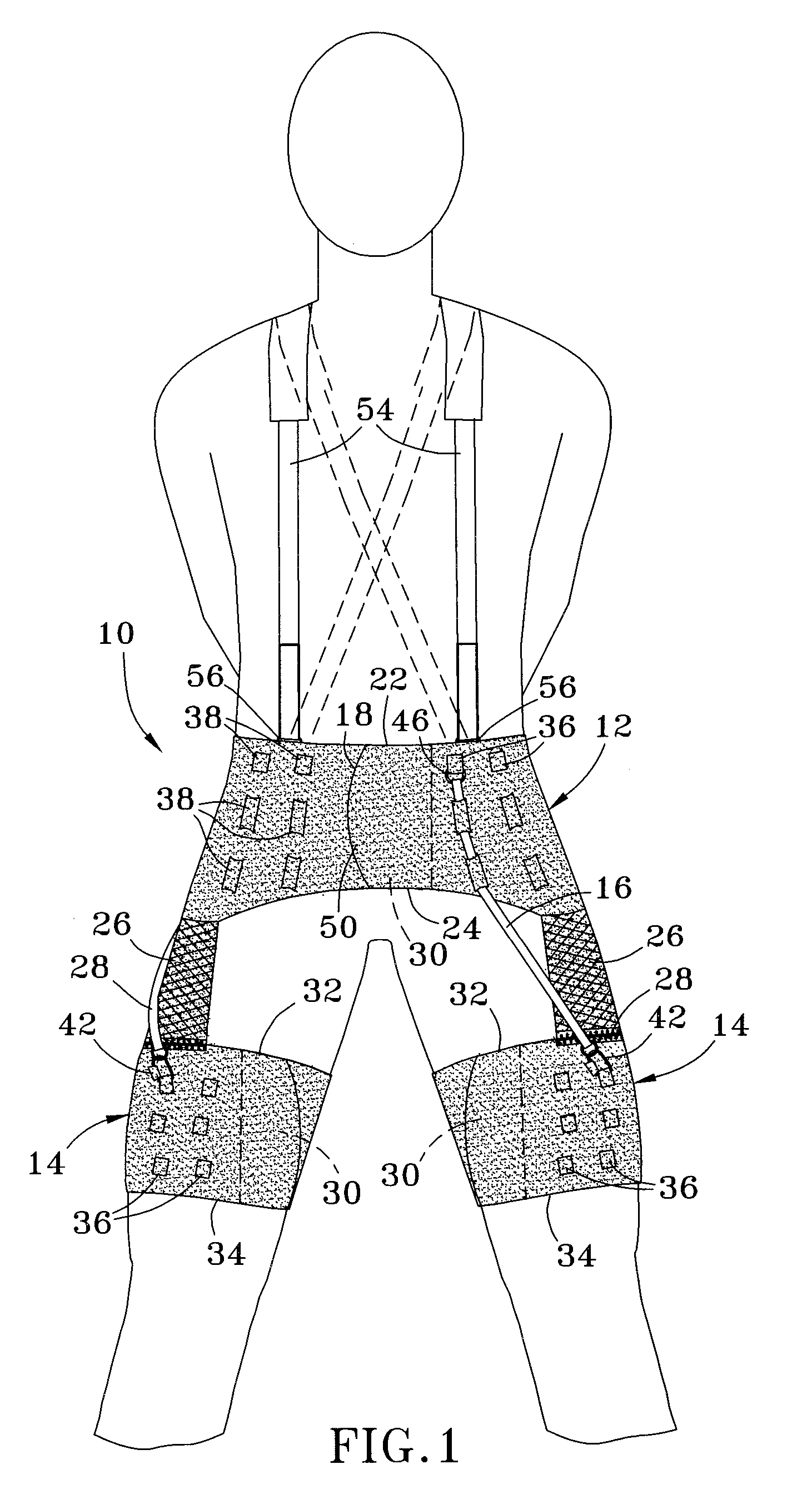 Dynamic hip stabilizer