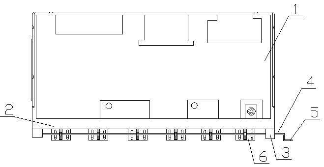 Laser lamp with integral heat radiation function