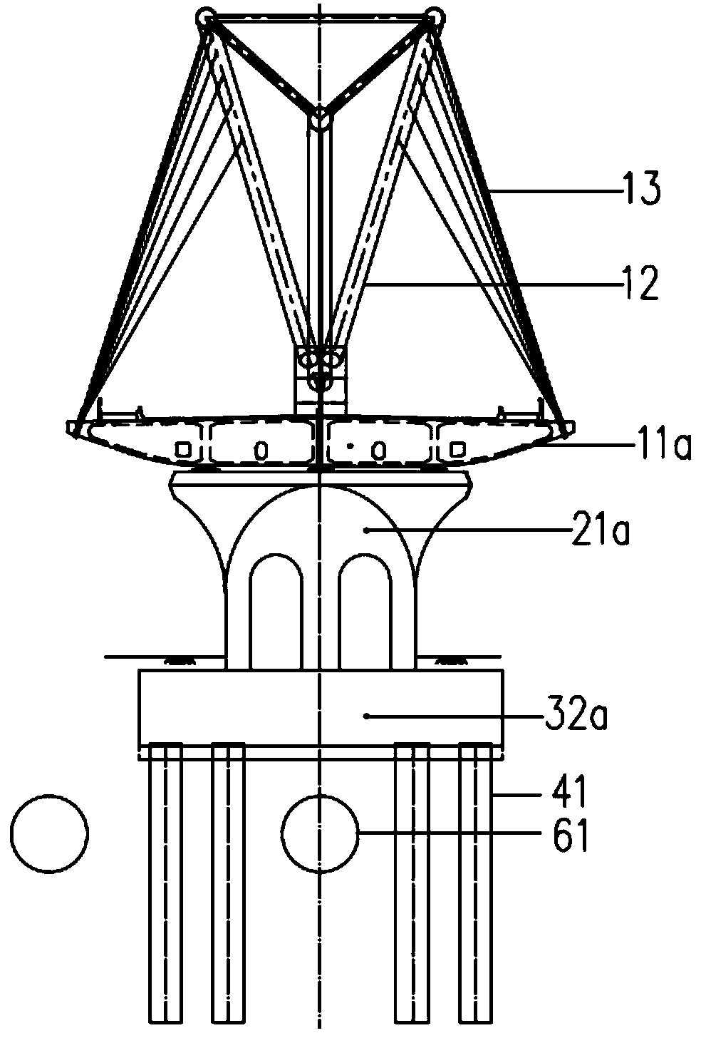 Design and construction method for adjacent new construction or simultaneous construction of bridge and subway tunnel