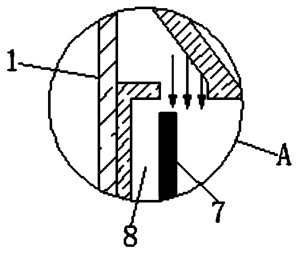 Closestool detergent putting device capable of controlling additive amount according to hydrodynamic force