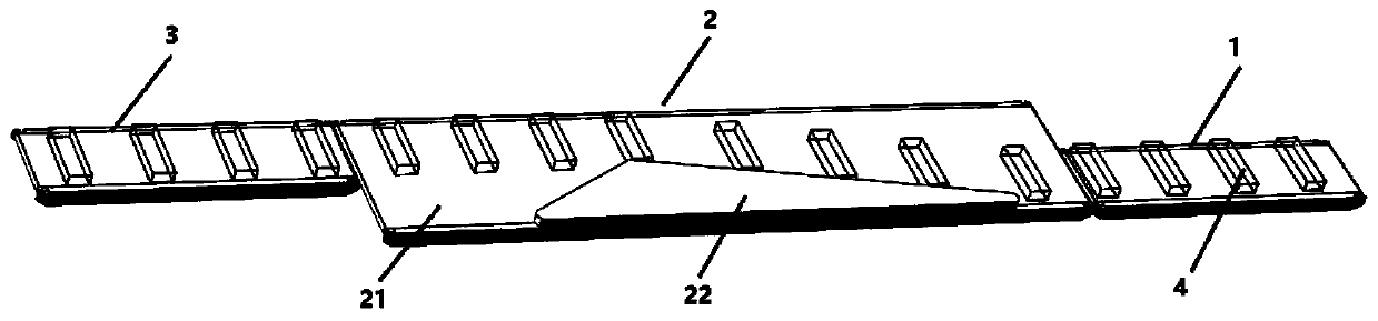 Device and method for side-by-side conveying of objects