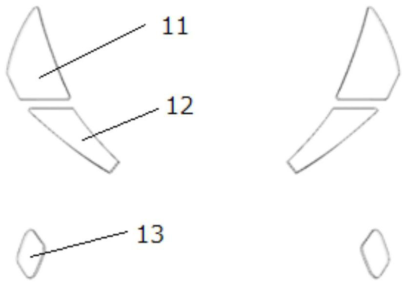 Forming method of bullet train hood of carbon fiber sandwich structure