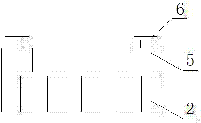 Neurosurgery department operating table movable instrument placement device