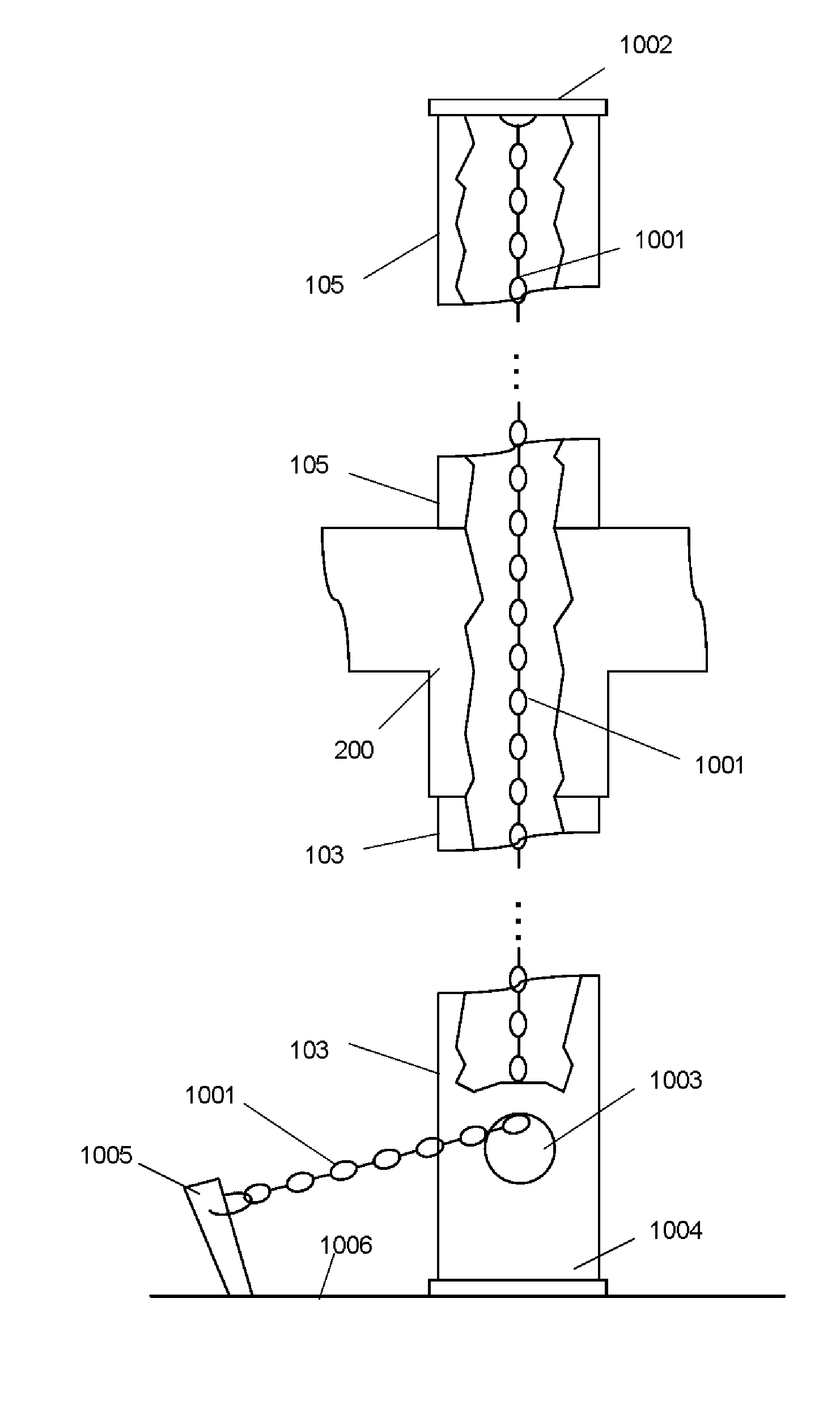 Recreational structure using a sleeve-joint coupling