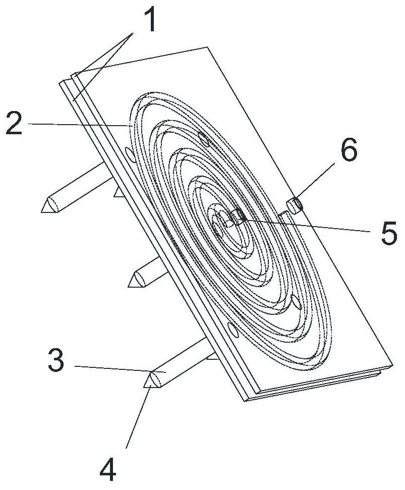 A two-way enhanced freezing device and working method