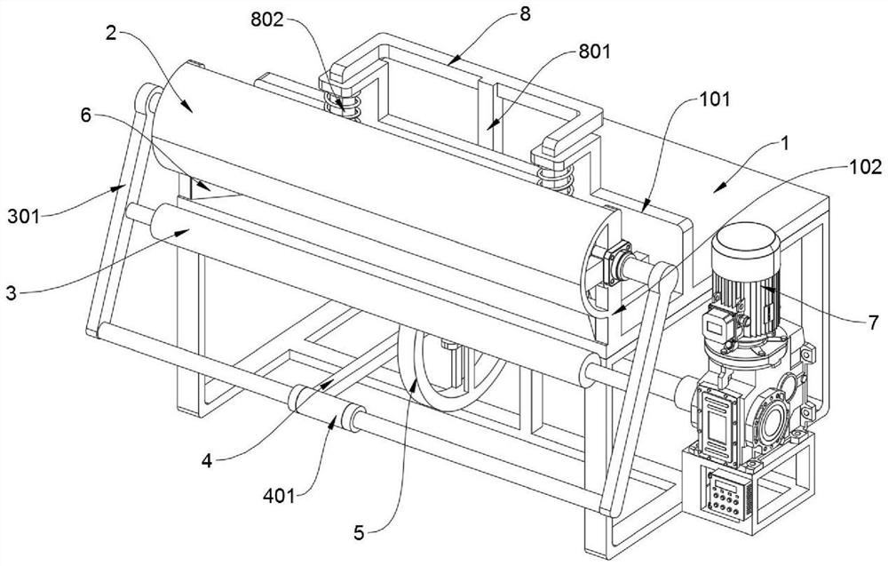 A bending device for making a basket frame for pressing baby carriages