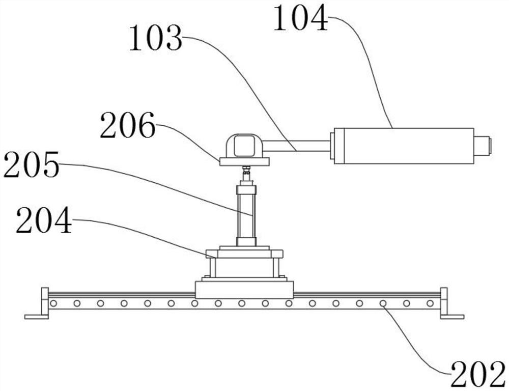 Intelligent association transfer robot arm for building construction site