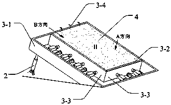 Stability index test platform of mountain crawler tractor