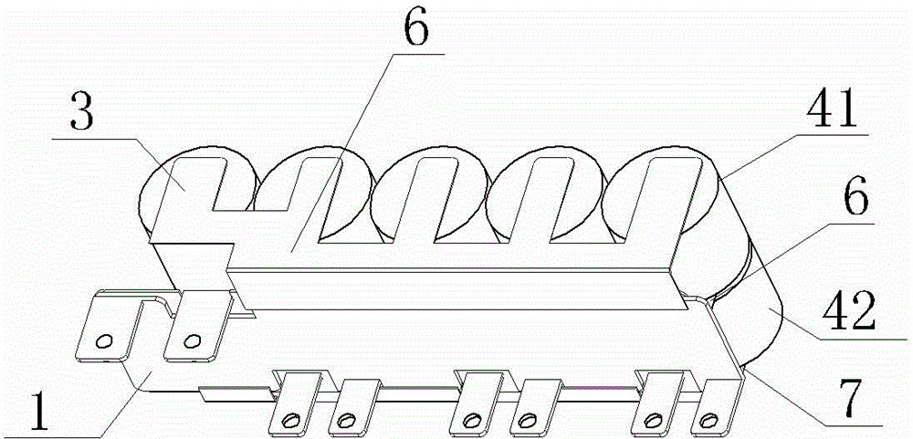 Thin-film capacitor for automobile