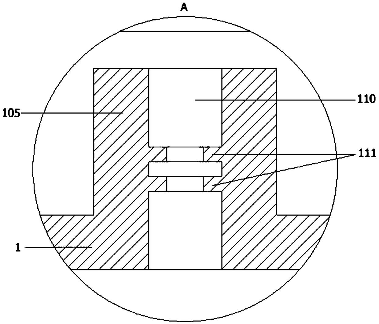 Environment-friendly lawn structure for sponge urban greening decoration