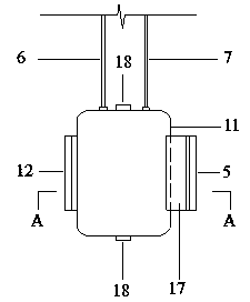 Transducer for detecting rock mass acoustic wave