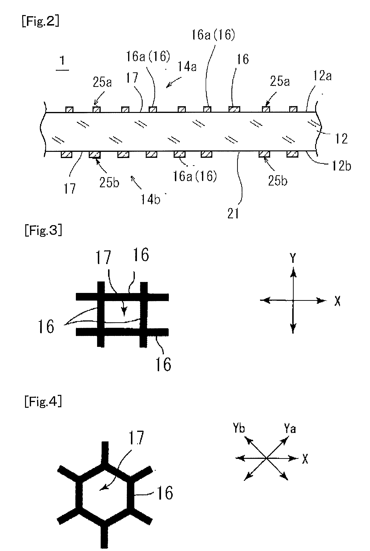 Electrode sheet for capacitance-type touch panel