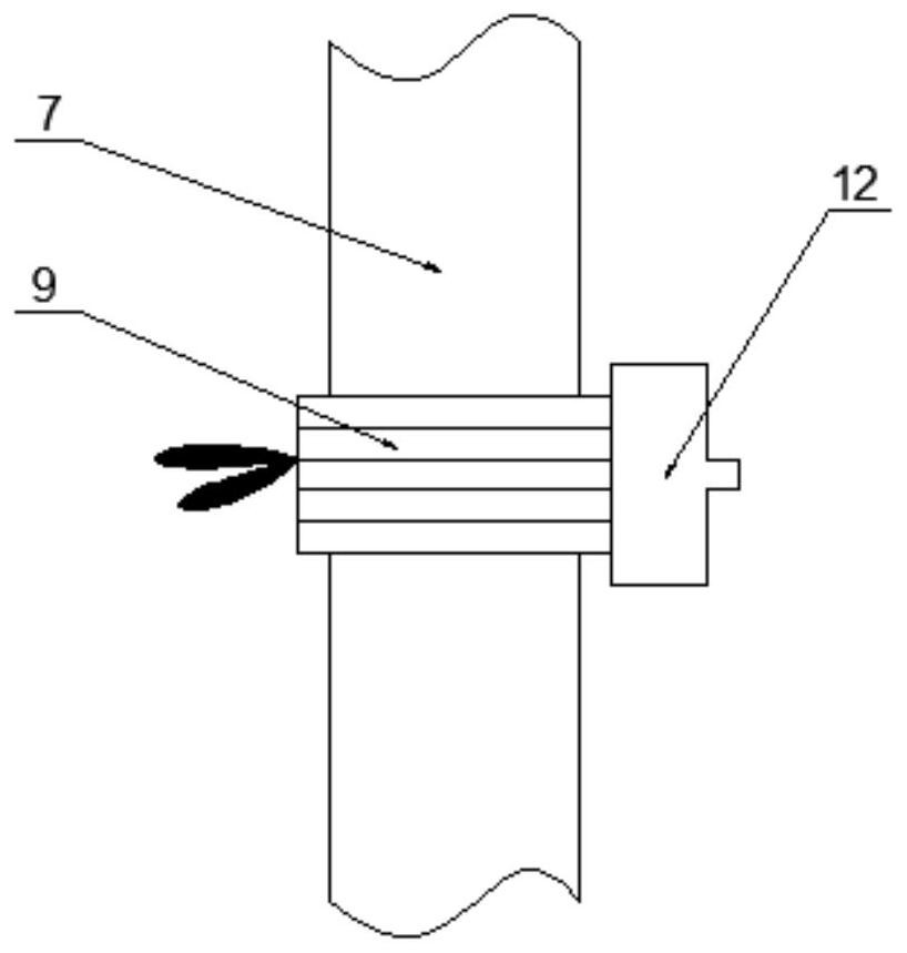 Secondary impact preventing device of drop hammer impact testing machine and testing method of secondary impact preventing device