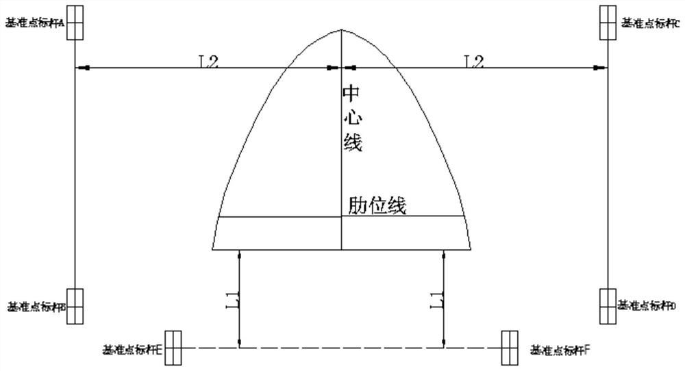 Anchor system installation precision control method for ship building