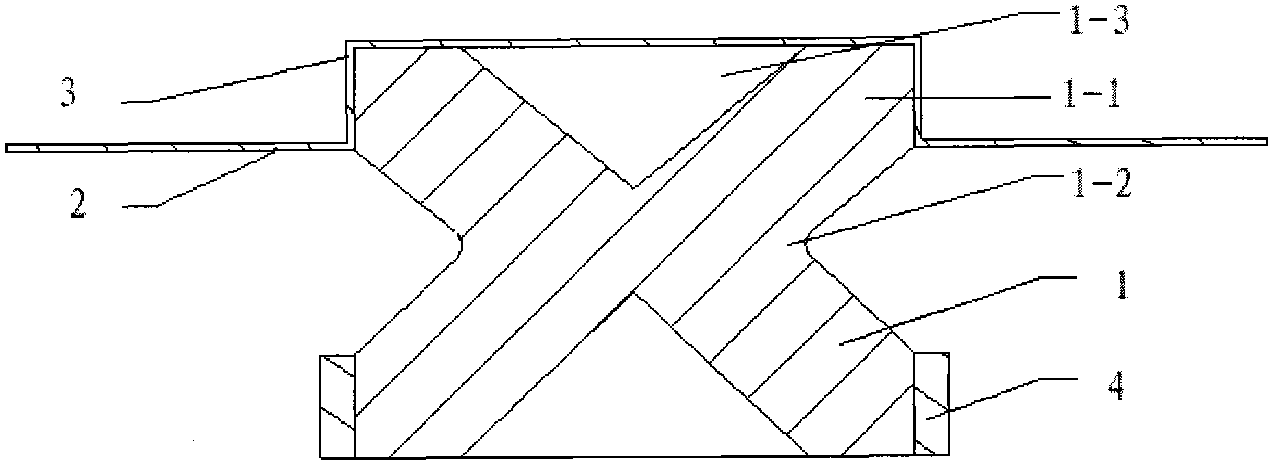 Damping pin for computer chassis