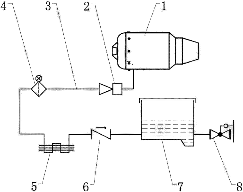 Self-adapting pressurizing oil supplying system for small unmanned aerial vehicle