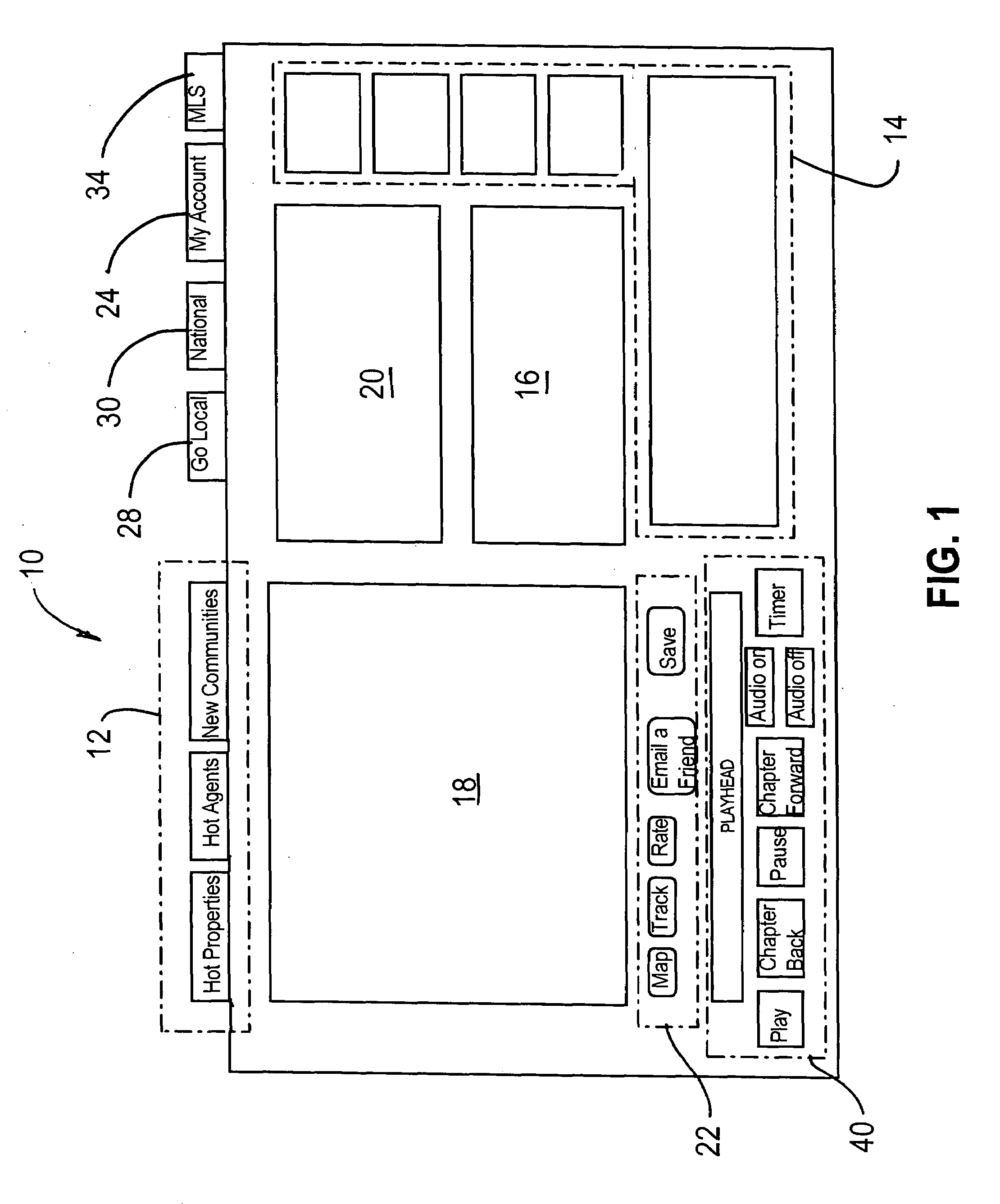 Internet-based real estate searching system and process