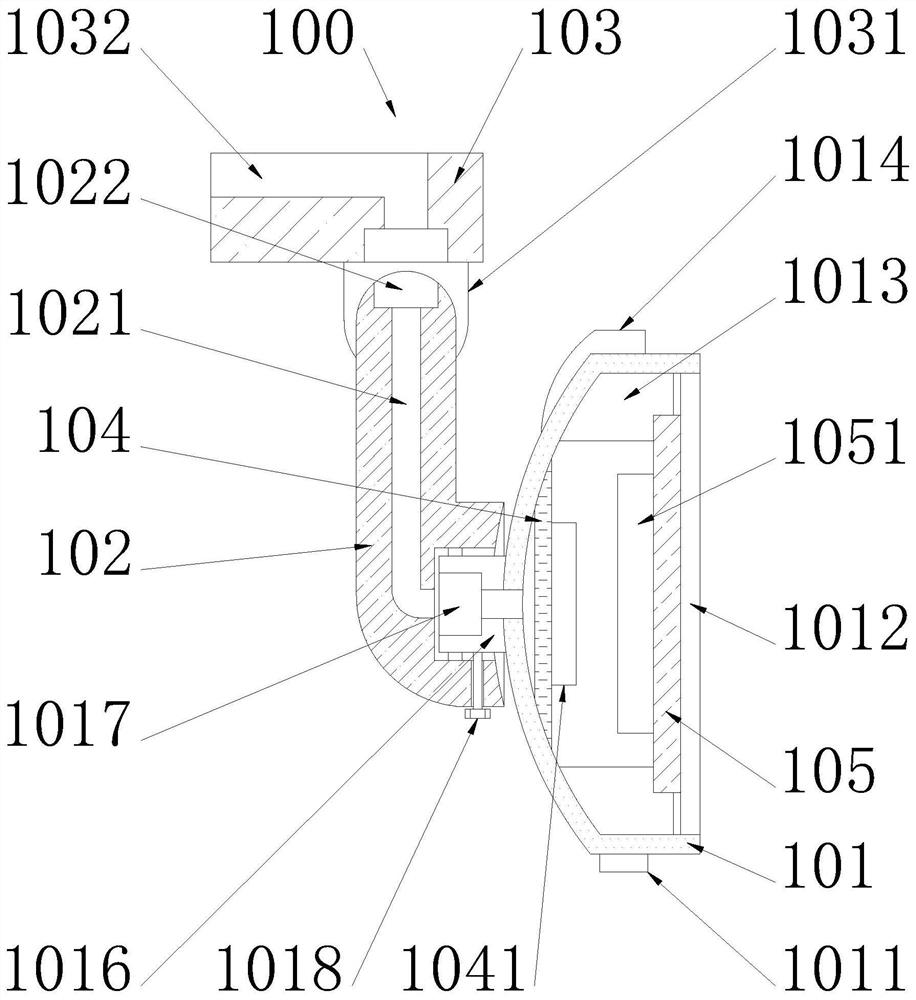 Panoramic electronic rearview mirror capable of eliminating visual blind area of automobile